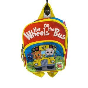 Colorful Kids Backpack - Wheels on the Bus